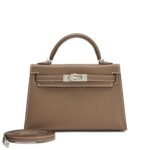 Hermes Etoupe Epsom Kelly Palladium Hardware