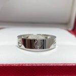 Cartier LOVE Ring, 3 Diamond - Image 6