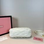 Miu Miu Wander matelassé nappa leather hobo bag handbag - Bag - Image 3