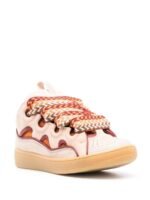 Lanvin LEATHER CURB SNEAKERS - Shoes - Image 3