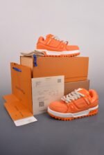 Louis Vuitton Trainer Maxi Sneakers orange - Shoes - Image 2