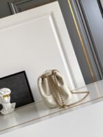 [TOP]Prada Tumulte Small Nappa Leather Bag - White - Image 4