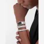 Bvlgari Serpenti Tubogas Watch, White gold, Diamonds, Diameter: 35mm - Image 3
