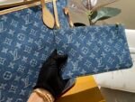 Louis Vuitton Neverfull PM Classic Bag - Denim Bag - Image 7