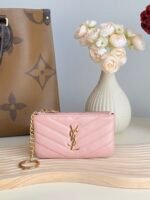 Saint Laurent Ball-Patterned Cowhide Wallet -Pink Wallet - Image 2