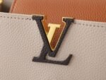 Louis Vuitton Capucines Taurillon leather - Galet / Tan / Chocolate - Image 8