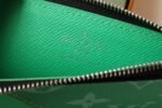 [TOP]Louis Vuitton Taigarama Green Coin & Business Card Holder Men's Wallet - Image 8