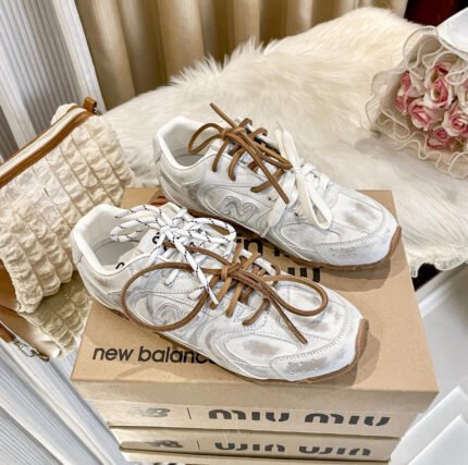 Miumiu x New Balance Co-Branded Sneakers - Shoes