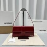 [TOP] Jacquemus Le Bambino long Long flap bag Red - Bag