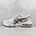 Asics Collection Lightweight Cushioned Casual Athletic Running Shoes - White and Black