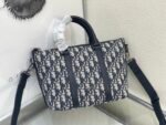 Dior Weekender 25 Handbag - Old Flower White Bag - Image 4