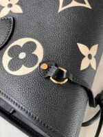 Louis Vuitton Neverfull MM Black Embossed Medium Shopper Bag - Image 6
