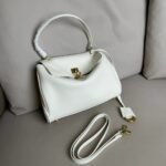 BALENCIAGA Rodeo leather shoulder bag in green and aged-golden hardware Multiple Size - Bag - Image 10