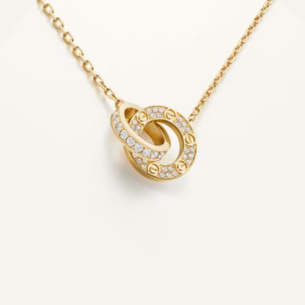 Cartier LOVE Pendant, Paved