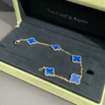 Van Cleef & Arpels Vintage Alhambra Bracelet, 5 motifs - Image 3