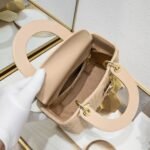 Dior Small Lady Dior Bag Powder Patent Cannage Calfskin Golden Hardware - Bag - Image 8