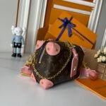 Louis Vuitton Monogram Petite Malle Souple - Peach - Image 3