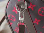 Louis Vuitton Keepall Bandoulière Monogram Glow coated canvas Gray/Pink - Bag - Image 6