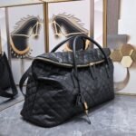 SAINT LAURENT YSL Es Giant Leather Travel Bag - Image 4