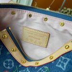 Louis Vuitton x Murakami LV x TM Pochette Denim Accessoires Bag - Image 6