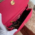 [TOP] Dolce & Gabbana Sicily Handbag - Rose Red Bag - Image 7