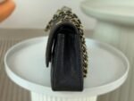 [TOP]Chanel Classic Flag Bag Classic Double Flap Black Caviar Gold Hardware - Bag - Image 14