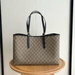 Gucci GG Emblem Large black tote bag - Image 6