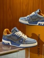Louis Vuitton Trainer Damier 3D denim - Shoes - Image 2