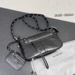 Balenciaga Le Cagole XS Leather Duffle Black Bag - Image 3