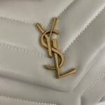 SAINT LAURENT Loulou Toy quilted leather shoulder bag cream - Bag - Image 5