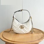 Gucci GG Marmont Small shoulder Bag White - Bag - Image 5