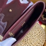 [TOP] Dolce & Gabbana Mini Tote Bag - Burgundy Bag - Image 8