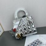 Dior Small Lady Dior Bag Cannage Calfskin - Bag - Image 3