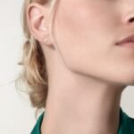 Cartier d'Amour stud earrings cartier earrings, Yellow gold, diamonds, Mini model - Image 6