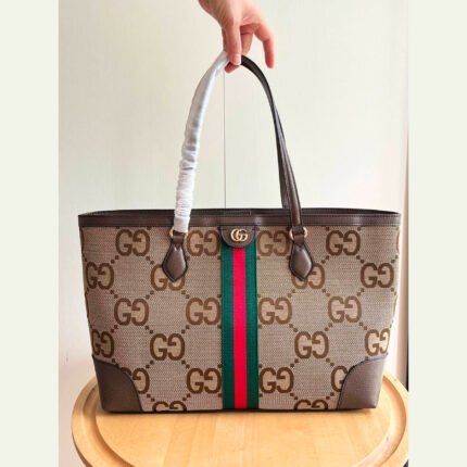 Gucci Ophidia medium tote bag Brown- Bag