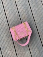 Miu Miu Matelassé nappa leather mini bag Rose - Bag - Image 2