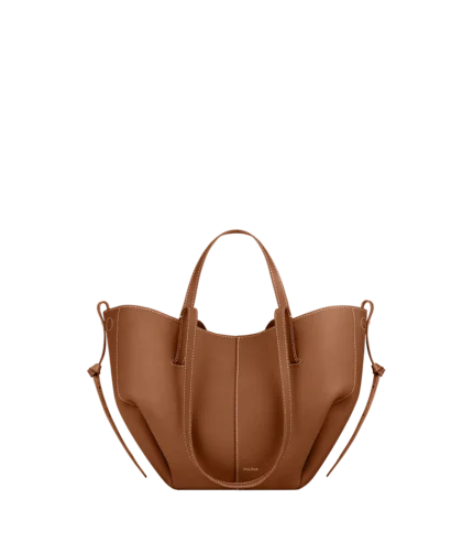 Polène Cyme Mini Edition Textured Camel