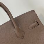 Hermes Birkin Togo Retourne Bag Golden-Dark Brown Bag - Image 10