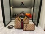 Gucci Giglio Small tote bag varnished GG fabric - Bag - Image 4