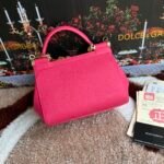 [TOP] Dolce & Gabbana Sicily Handbag - Rose Red Bag - Image 3