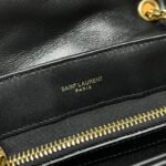 [TOP] SAINT LAURENT Loulou Small Quilted Leather Black Golden Hardware Shoulder Bag - Image 10