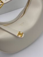 Teen Celine Lulu IN Grained Calfskin Bag- Rice - Image 9