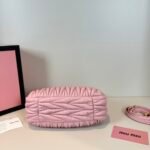 Miu Miu Wander matelassé nappa leather hobo bag handbag - Bag - Image 5