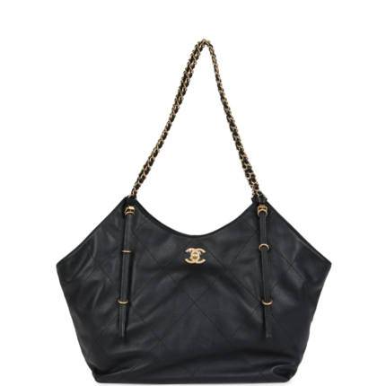 Chanel Small Coco Shopping Bag - Black