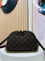 Louis Vuitton Alma Black Leather Bag - Image 2