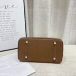 Hermes Birkin Togo Retourne Bag Golden Hardware -Dark Brown Bag - Image 8