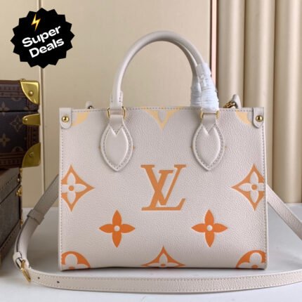 Louis Vuitton Monogram Casual Style Leather Elegant Style Bold Logo Totes - Bag