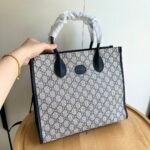 Gucci Retro Shopper - Navy Bag - Image 3
