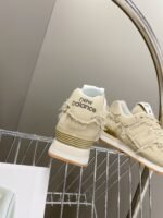 New Balance 574 Miu Miu Denim Colonial Beige Shoes - Image 8