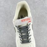 Nike Air Force White Dark Grey - Shoes - Image 9